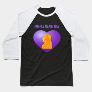 Purple Heart Day Baseball T-Shirt